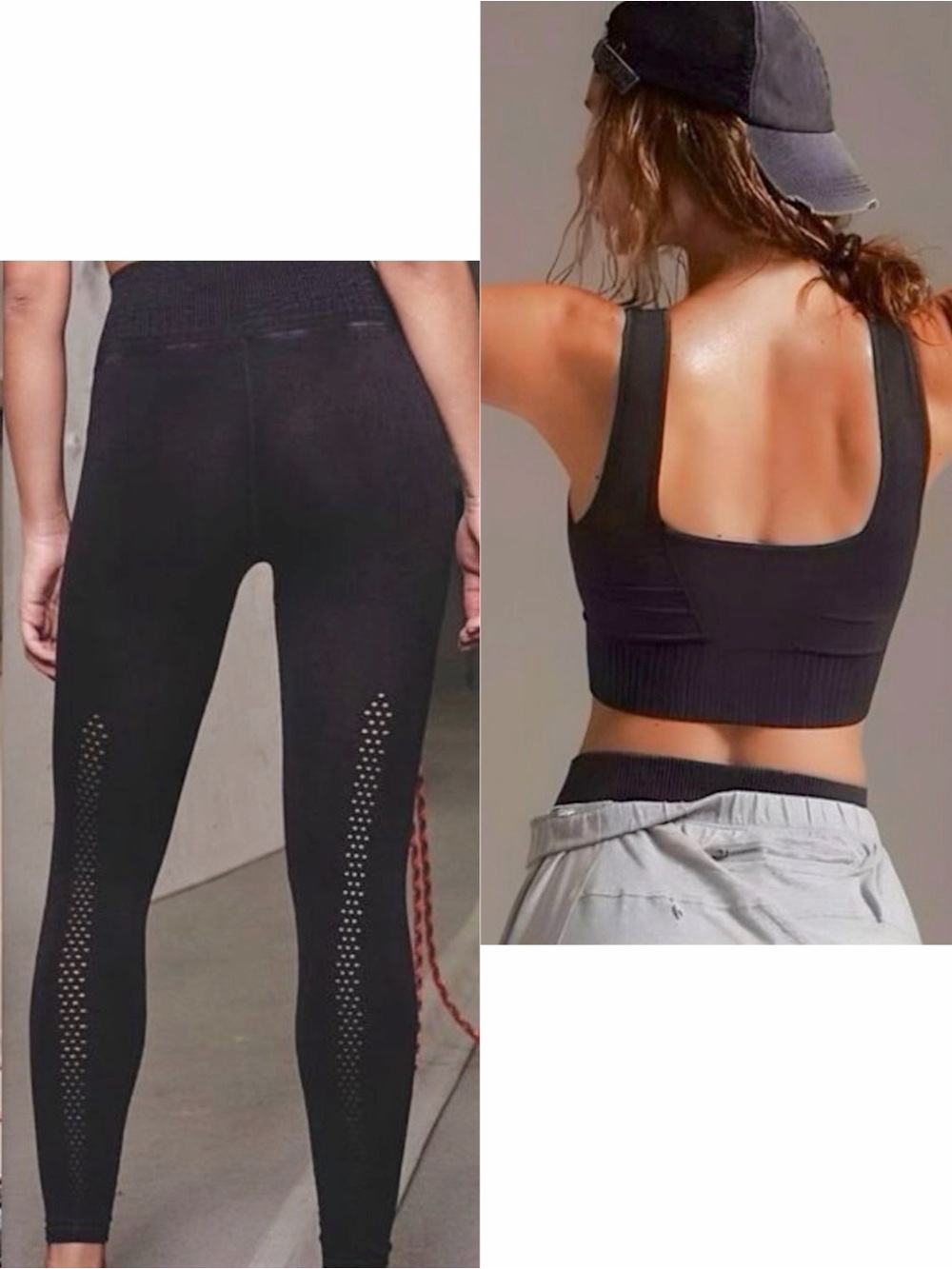 Fp Movement Good Karma Leggings & Good Karma Square Neck Bra Set View 4